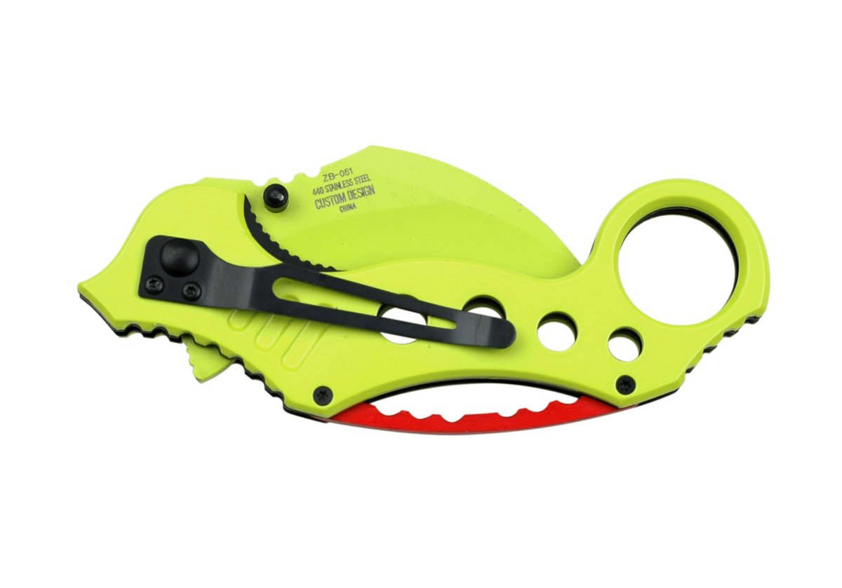 Undead Usurper - Folding Karambit Knife - Z-Hunter at Uppercut Tactical